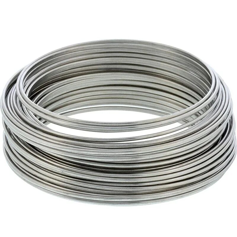 Моток проволо. D 2,0 aisi 201. Stainless steel wires. 370 мм. Провод нержавейка.