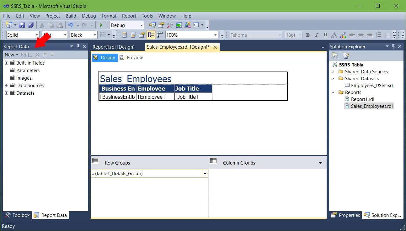 Assert report. Ssrs. data report. report builder parameters in. ssrs показать в data bar % значений.