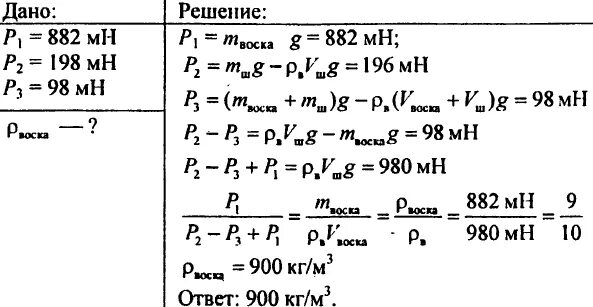 Вес куска воска в воздухе равен. К куску парафиновой свечки массой 4.9 г привязали металлическую шайбу. Кусок воска весит в воздухе 882. Для погружения в воду куска воска массой 4.9 г к нему. Для погружения в воду куска воска массой 7.2.