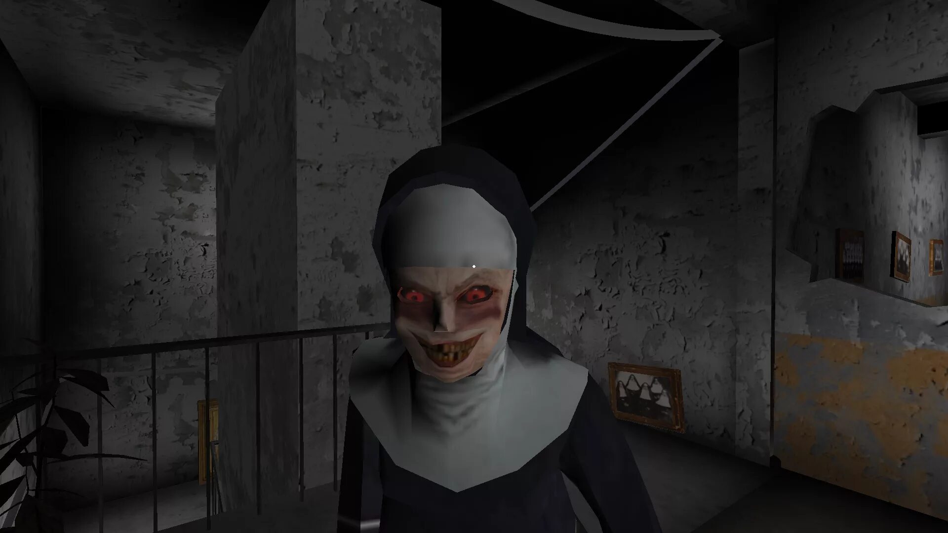 Монахиня из игры эвил нан. Монахиня игра злая монахиня. Хоррор игра про школу