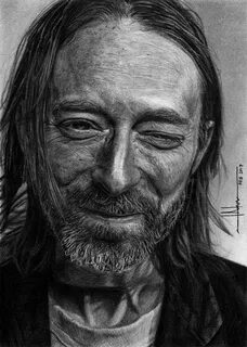 1920x2697 Alex Lopez - Thom Yorke Drawing. 