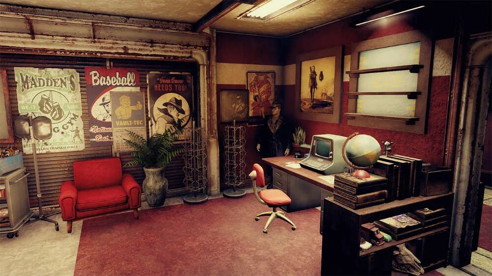 Стиле fallout. Стиль фоллаут. фоллаут 4 комнаты. комната в стиле фоллаут. фоллаут интерьер.