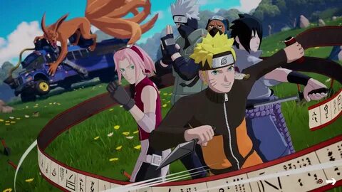 Naruto And Team 7 X Fortnite Wallpapers.