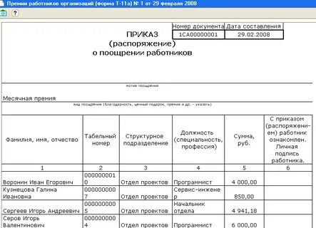 Учет премий