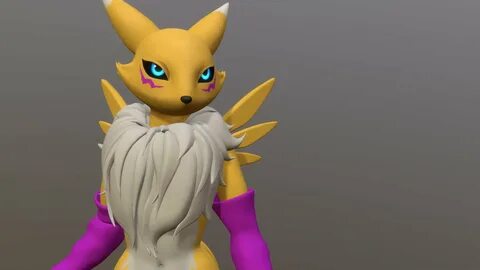 Renamon Sculpt - 3D model by tenzide.