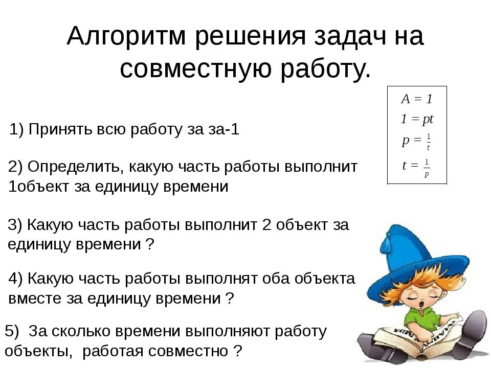 Алгоритм решения задач на совместную работу 5 класс. Как решать задачи на совместную работу. Задачи на совместнцю рвботц. Задачи на совместную РС.боту. Задачи по действиям с пояснениями 4 класс