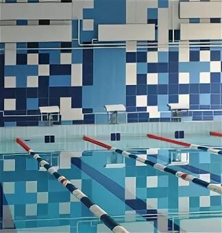 Плитка калейдоскоп 20х20 белая