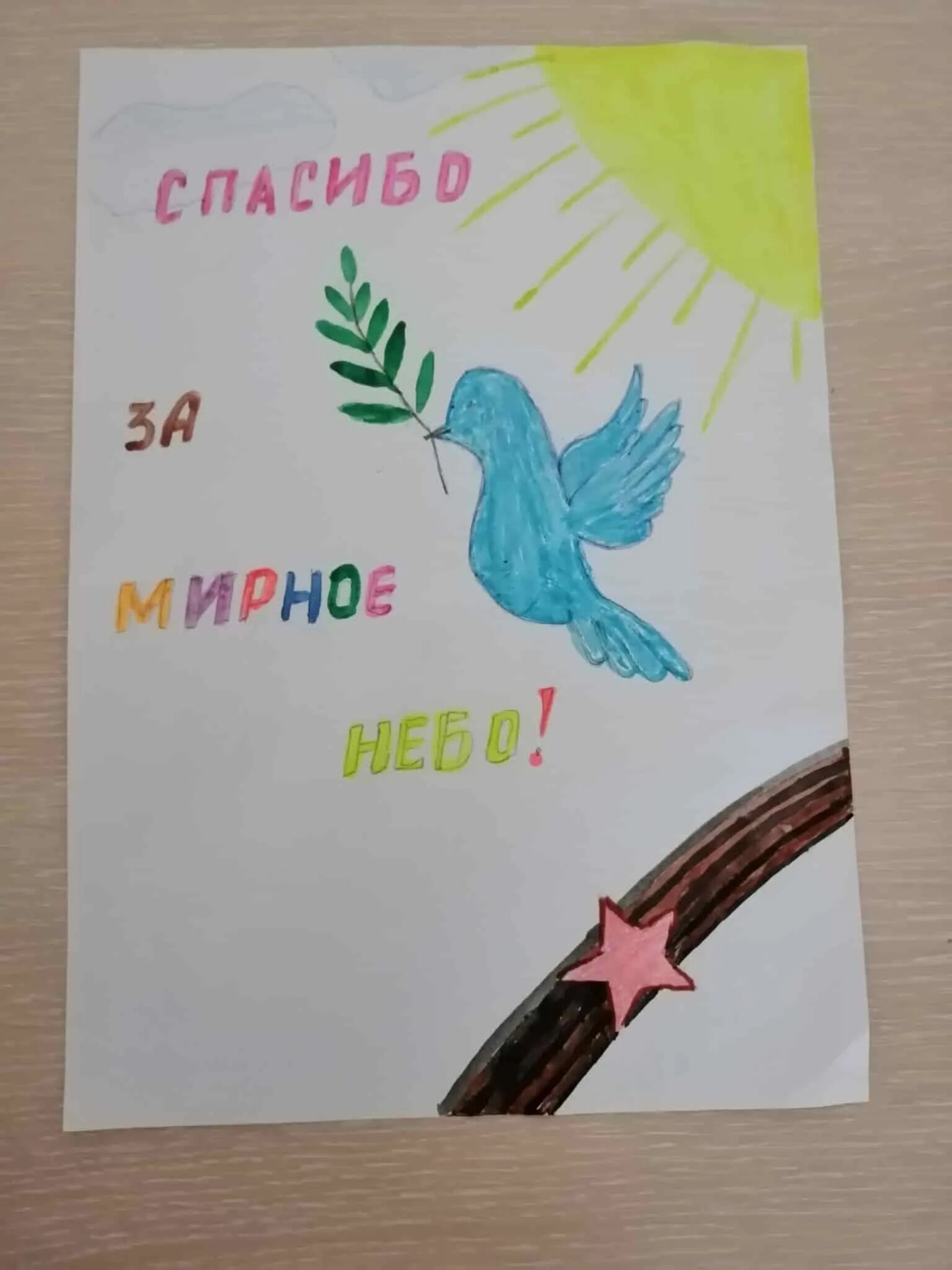 спасибо солдатам за мирное небо. спасибо нашим ветеранам за мирное небо. спасибо солдатам за мирное небо. рисунок на тему спасибо за мирное небо. мирное небо над головой рисунки.