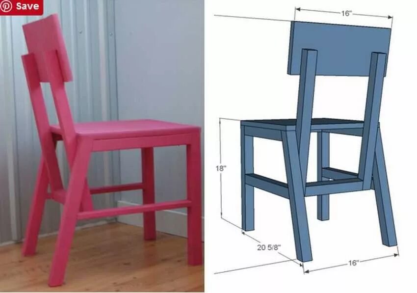 Sawhorse Woodworks: Folding "Rathskeller" chair Diy furniture, Furniture project