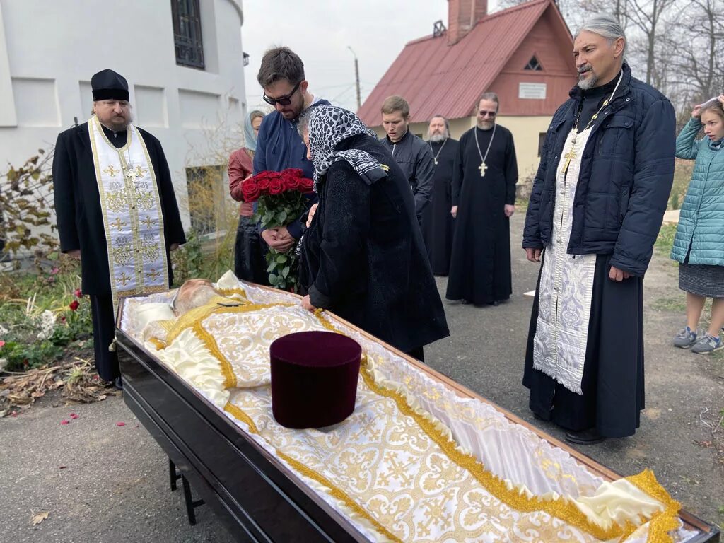 Прощание с николаем рыжковым. Протодиакон Симеон Аветисян.