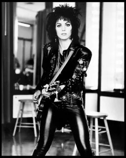 Joan Jett, rock and roll musician. 