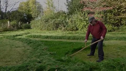Mowing grass gif