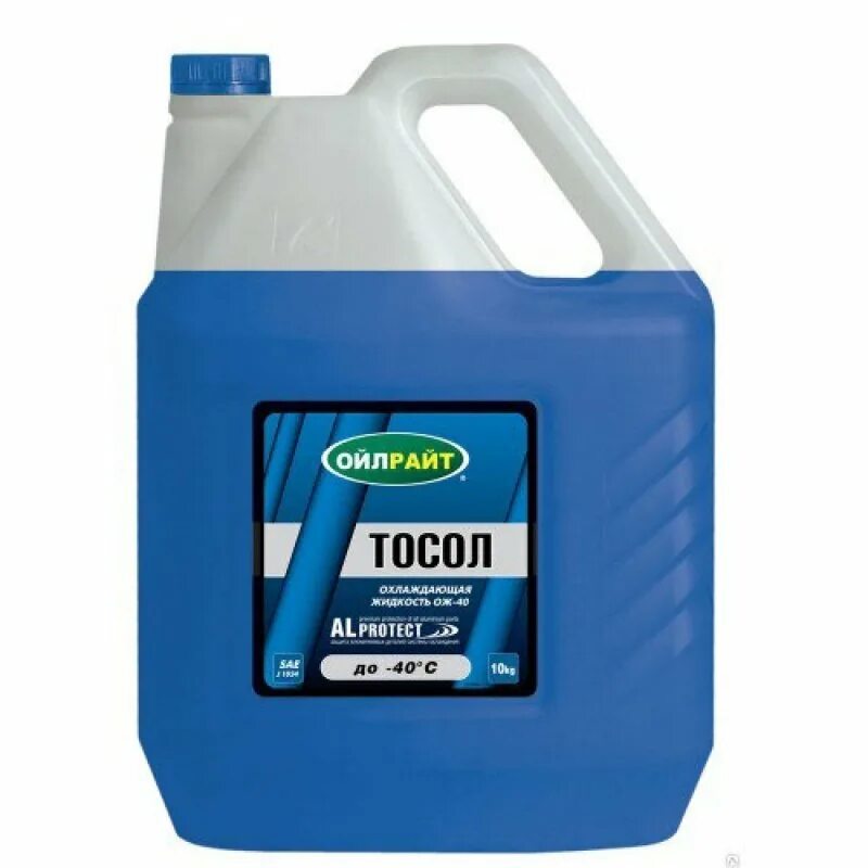 Тосол 10. Тосол ож-40 дзержинский (тм oilright). тосол а-40 (дзержинский) .1кг oil right. oil right тосол-40 10кг new. ойлрайт ож 40 10кг.