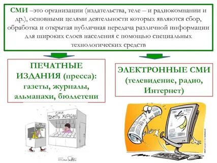 Почему печатные средства массовой информации