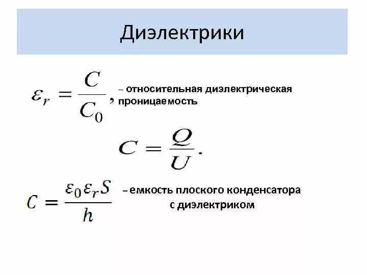 Диэлектрическая проницаемость и емкость конденсатора. Диэлектрическая проницаемость формула конденсатора. Емкость конденсатора формула. Относительная диэлектрическая проницаемость диэлектрика. Электрическая емкость диэлектрика