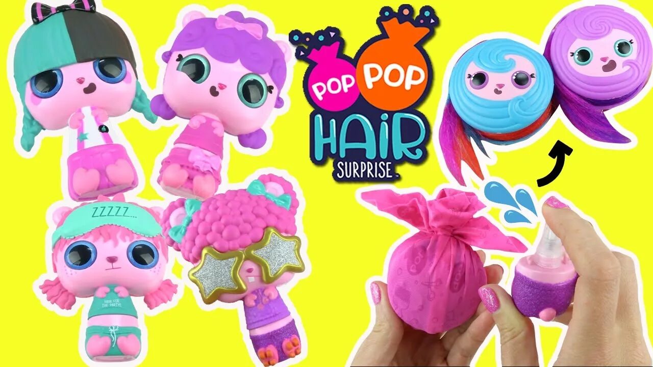 Компания pop pop. Поп поп Хаер сюрприз. Трендовые игрушки поп поп Хай. Pop hair коллекция.