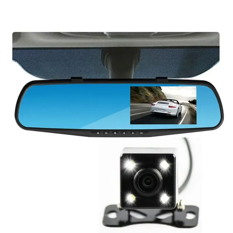 Регистратор Dual Lens vehicle Blackbox DVR 1080. Видеорегистратор cam Dual Camera Dash DVR car 1080p. Видеорегистратор зеркало car Camcorder.