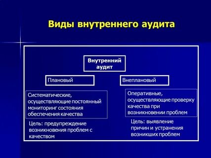Внешним является аудит