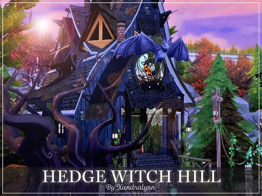 4 дом ведьмы. Домик ведьмы симс 4. Хедж ведьма. Дом хедж ведьмы. Hedge Witch ведьма.