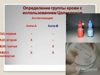 Как определяют группу