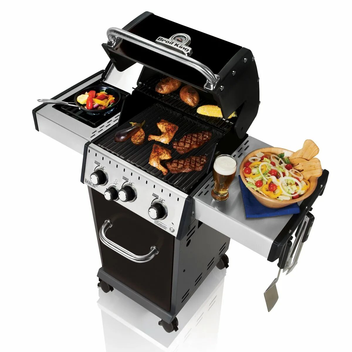 Гриль газовый Baron™ 340. Гриль Broil King. Гриль Broil King Baron 340 921564. Гриль Broil King Baron 320 921554 / 921154. Гриль купить в красноярске