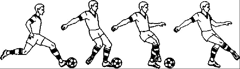 Футбол удары по мячу ногой. Удар по мячу внутренней стороной стопы. Удар внутренней стороной стопы («щечкой»).