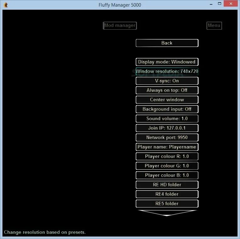 Fluffy mod manager. Fluffy mod manager