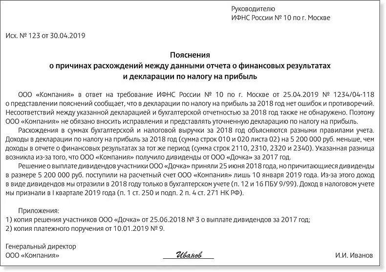 Ндфл и енс. Образец пояснения. Письмо пояснение. Пояснение пример. Письменное пояснение в налоговую.