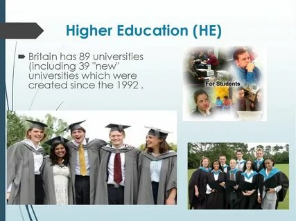 High education in great britain