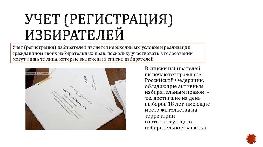 Составление списков избирателей. Регистрация (учет) избирателей и составление списков избирателей.. Список избирателей. Регистрации (учета) избирателей, участников референдума и.