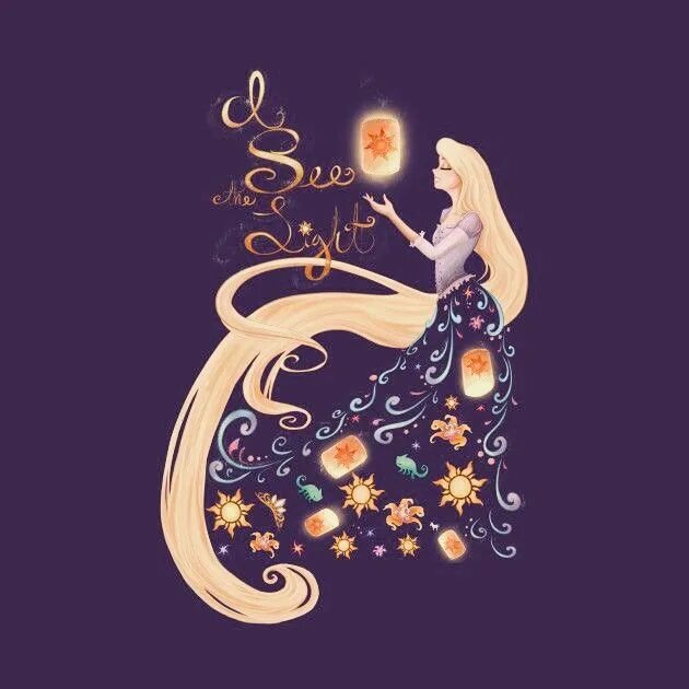 Tangled i see the light