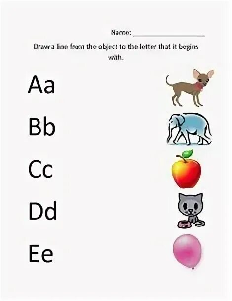 Word a b c d