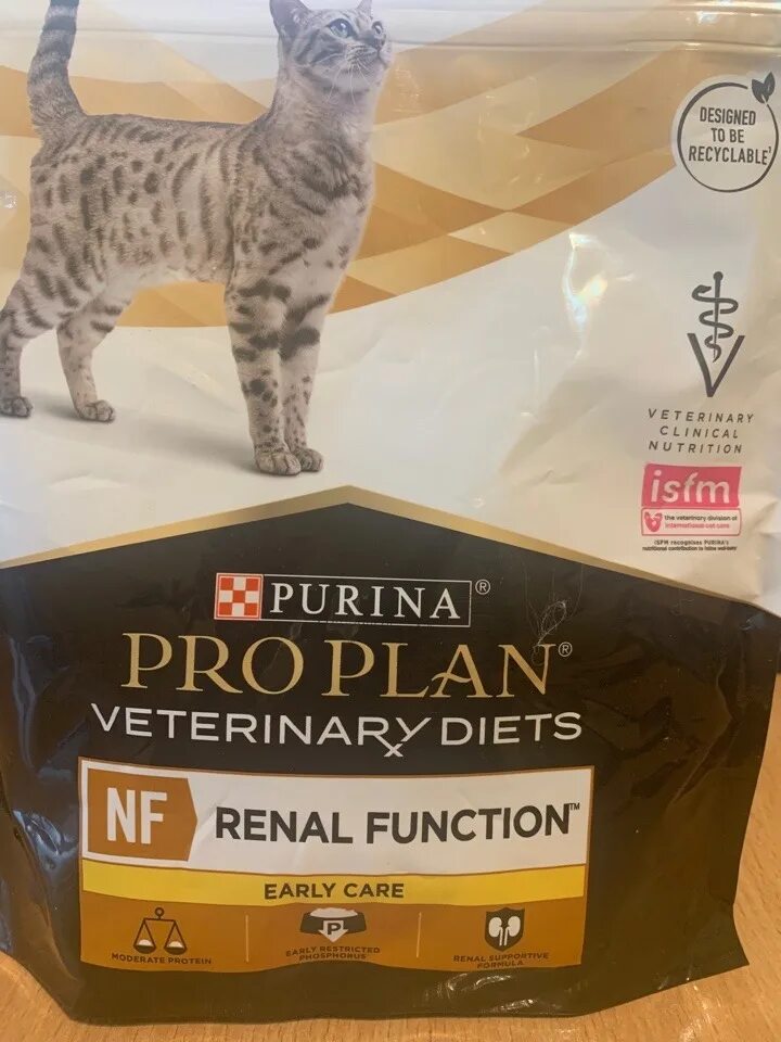 Pro plan veterinary renal для кошек