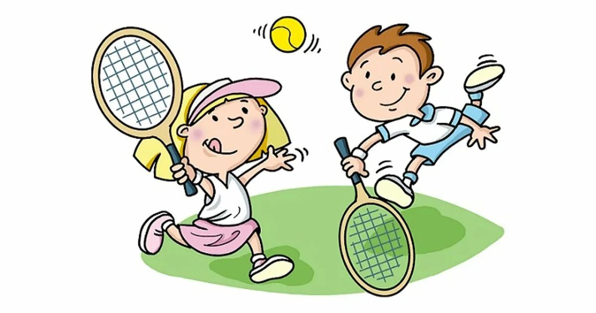 Теннис дети. Большой теннис дети. Теннис мультяшный. Спортивные игры рисунок. I can play tennis