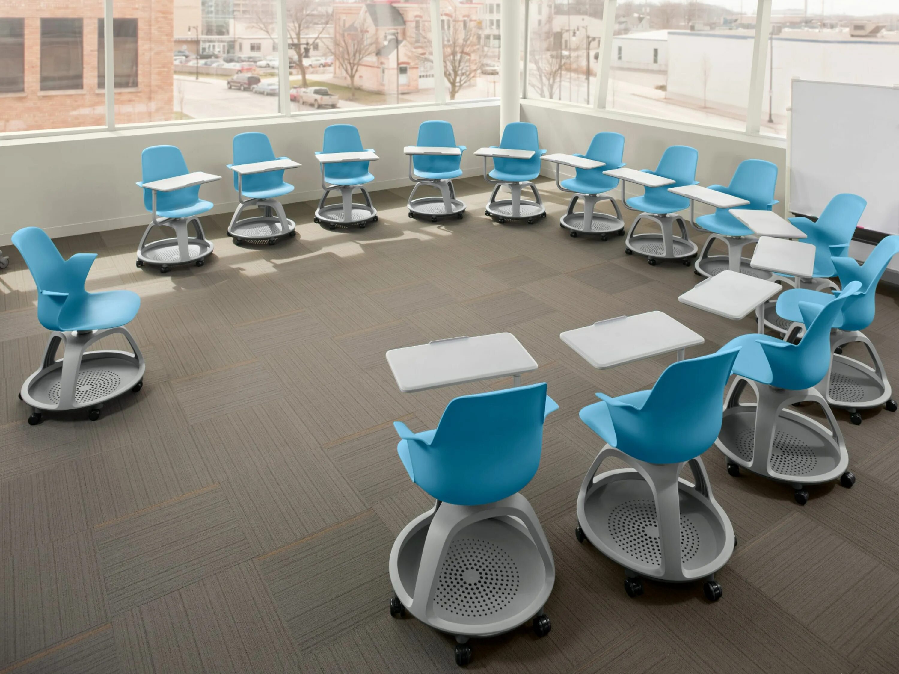 Учебный класс будущего. Steelcase node. Node Chair от Steelcase. Класс будущего. Школьный класс будущего.