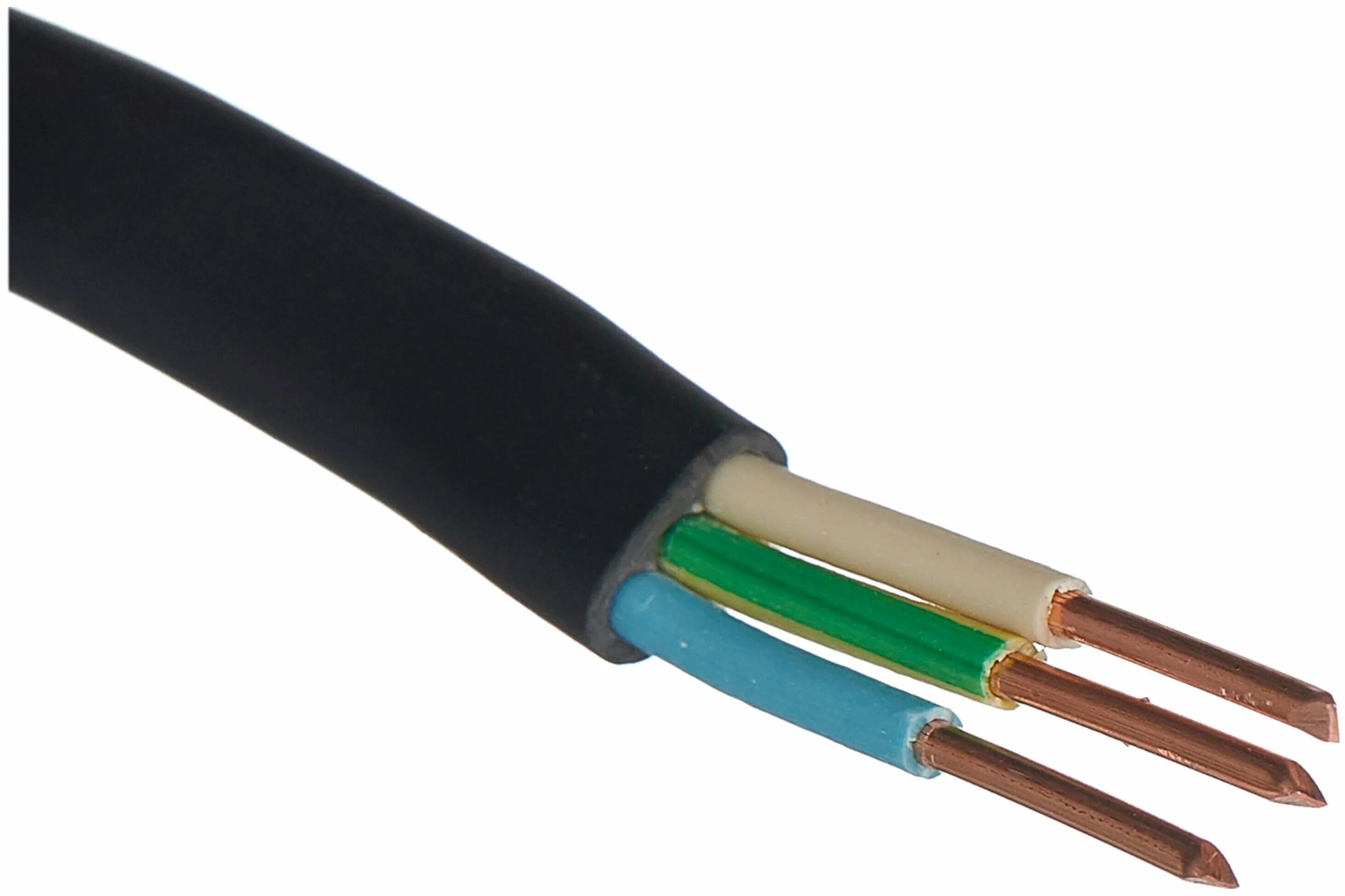 кабель силовой ввг-пнг (а) 3х1. 66кв (м) промэл 11854150. ввг-пнг (а) 3х1. кабель ввгнг-п 3х2. кабель кабэкс 100м.