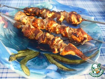 Шашлык из курицы с уксусом