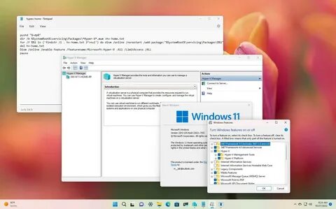 Hyper v windows 11