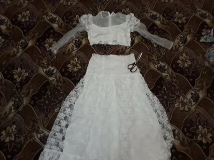 Отрезать платья