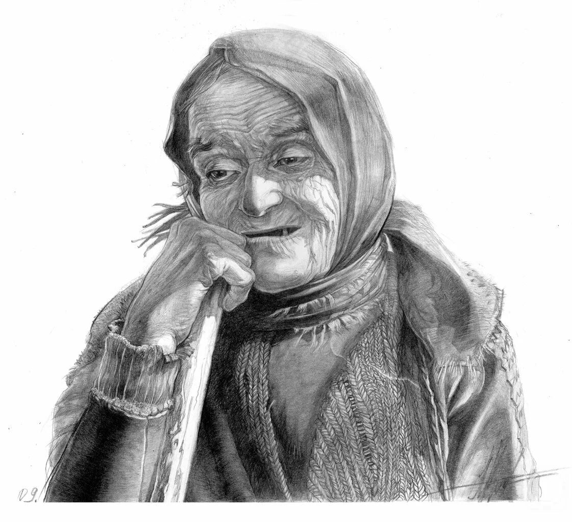 Рисунок пожилого человека 4 класс. Старушка рисунок. Портрет пожилого человека карандашом. Пожилая женщина рисунок. Старость рисунок.