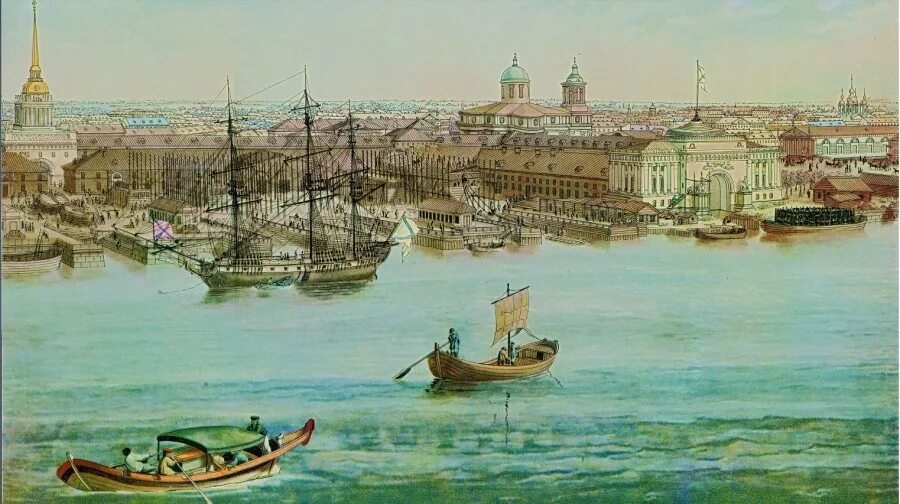 Санкт петербург 1700. Анжело Тозелли панорама Петербурга 1820 года. Анжело Тозелли панорама Петербурга. Санкт-Петербург 1820г. Санкт Петербург в 1820 году.