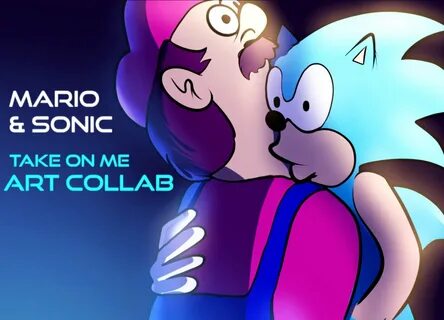 Mario And Sonic Making Out