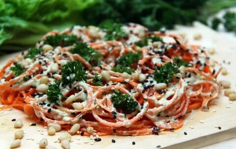 Паста из моркови
