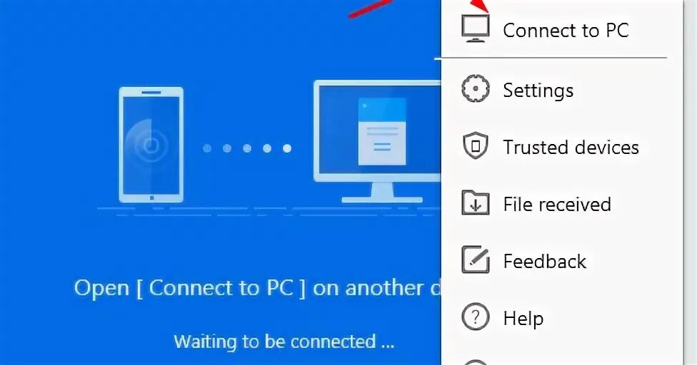 Pending connection
