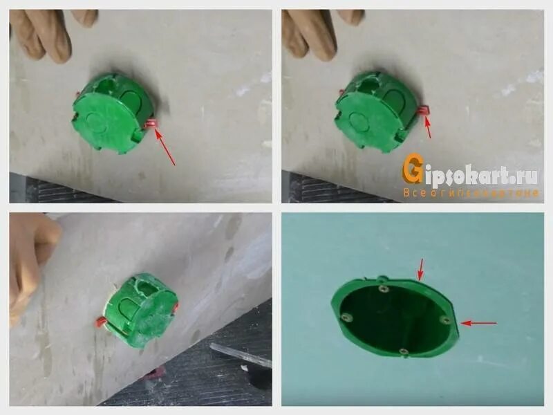 Монтаж подрозетников в гипсокартон. Монтаж подрозетника в гипсокартон. Подрозетники для гипсокартона. Монтаж розеток в гипсокартон. Как закрепить подрозетник в стене