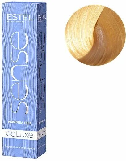краска 9. 16. эстель делюкс 9. 7 эстель deluxe блондин коричневый. 76.