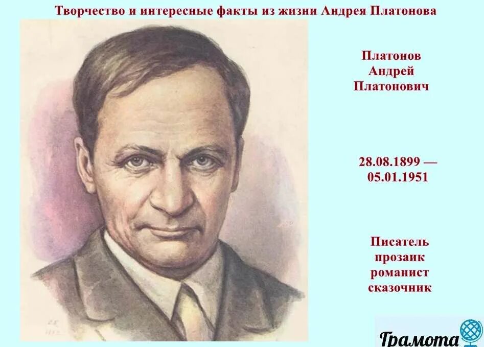 Платонов портрет писателя. Авнлерй Платонов. Будущий писатель рос