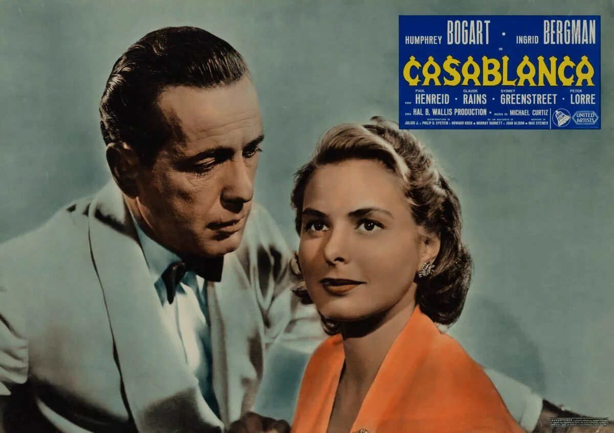 Песня 90 касабланка. Касабланка Бергман Богарт Постер. Касабланка 1942 Богарт. Casablanca Постер. Хамфри Богарта и Ингрид Бергман Касабланка.