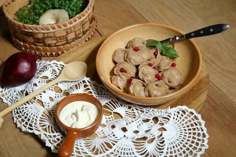 Вареники с груздями