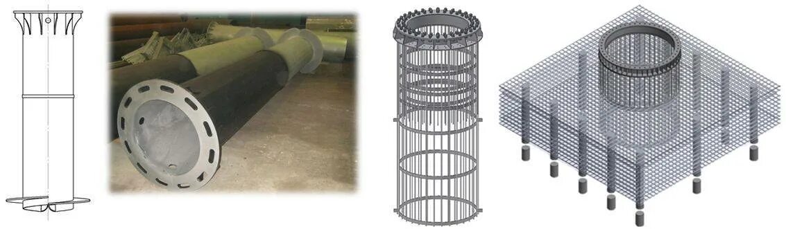 Жб сваи оболочки. Сваи-оболочки железобетонные технология. Армирование свай оболочек. 60. Сваи-оболочки железобетонные.